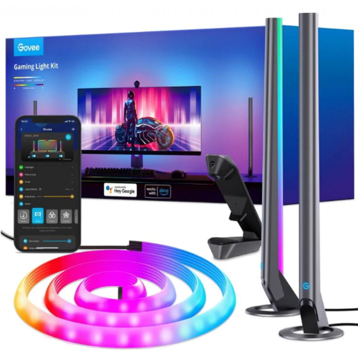 Govee DreamView G1 Pro 遊戲燈 (適合24-29吋電腦螢幕)